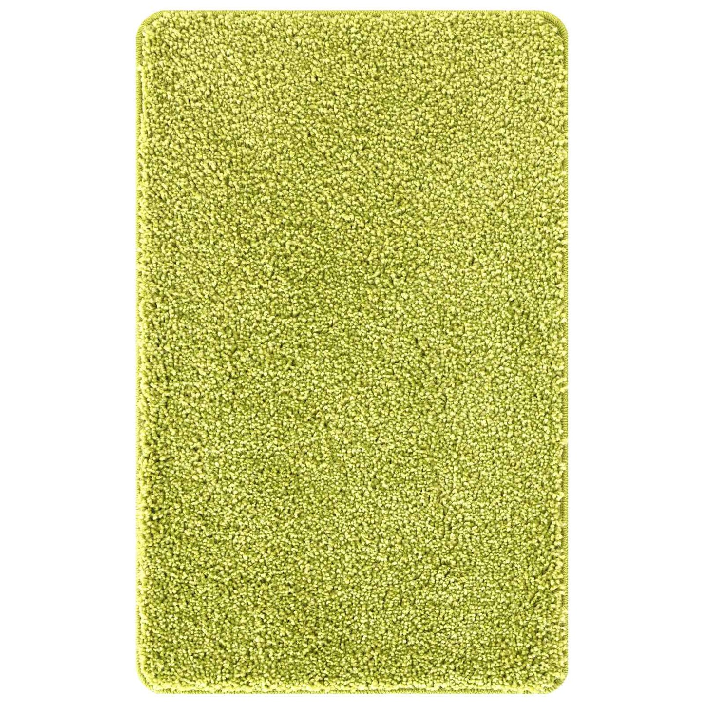Anti-skli baderomsmatte sett 3 pcs grønn PP