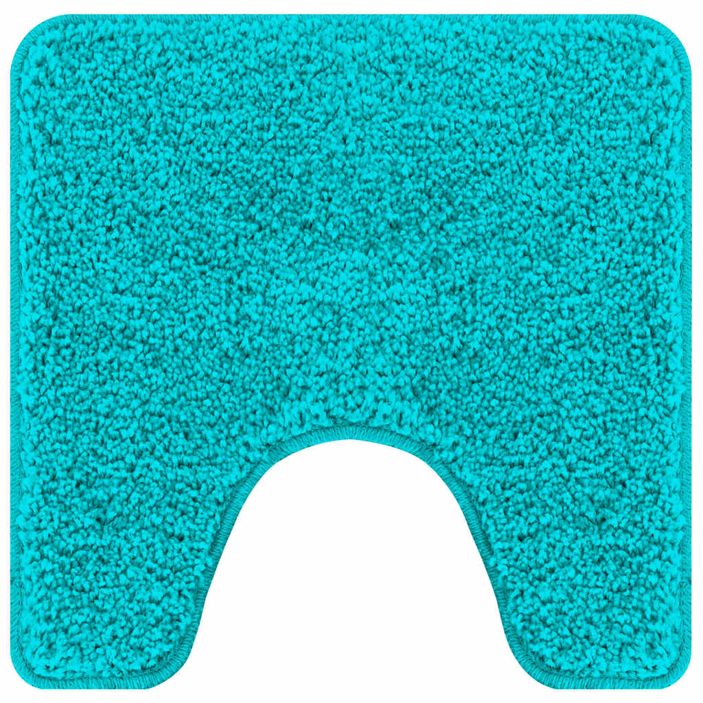 Anti-skli baderomsmatte sett 3 pcs Turkis PP