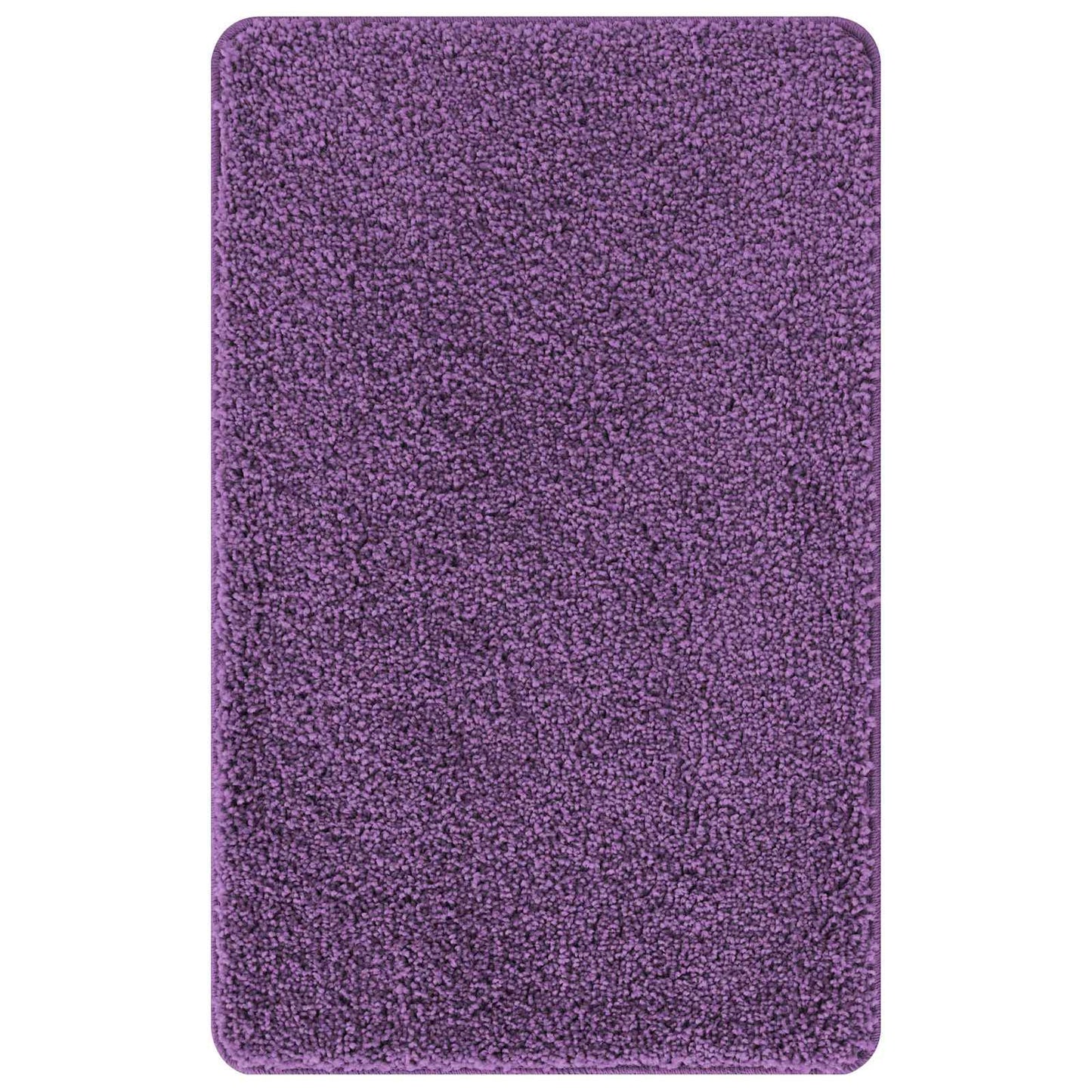 Anti-skli baderomsmatte sett 3 pcs Lilla PP