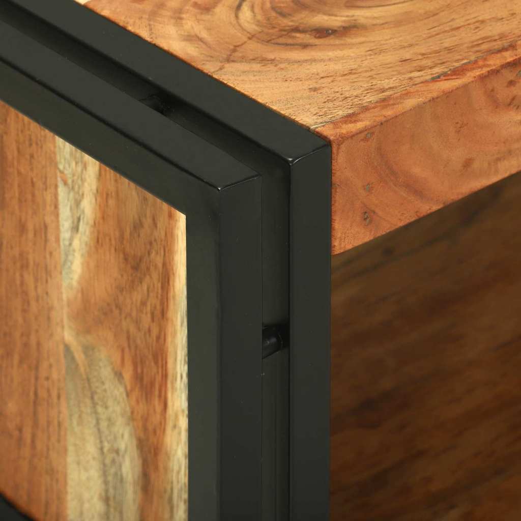 Kaffebord Brun 120 x 50 x 38 cm Solid akasietre