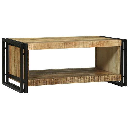 Kaffebord Brun 90 x 50 x 38 cm Massiv mango tre