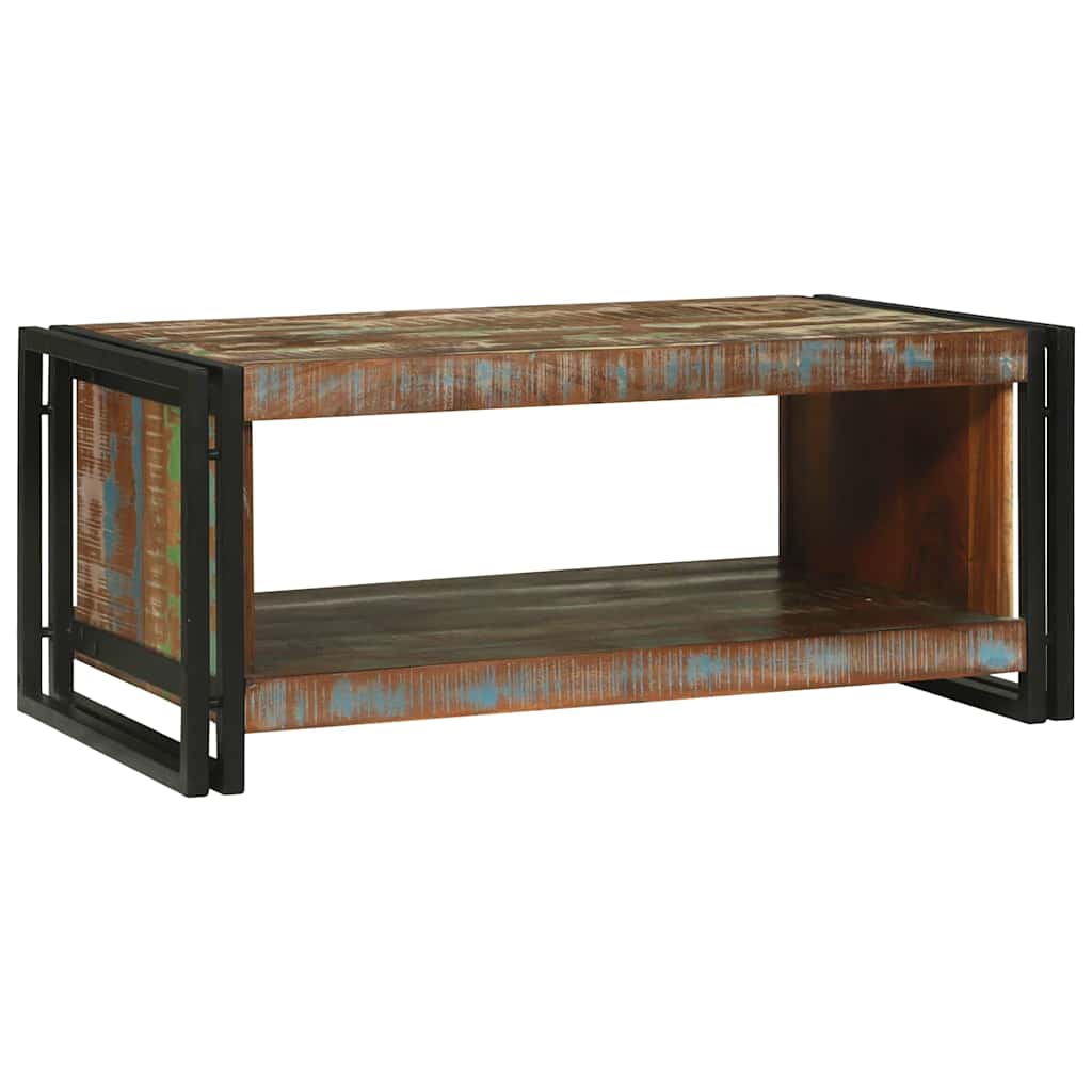 Kaffebord Flerfarget 90 x 50 x 38 cm Massiv Reclaim Tre