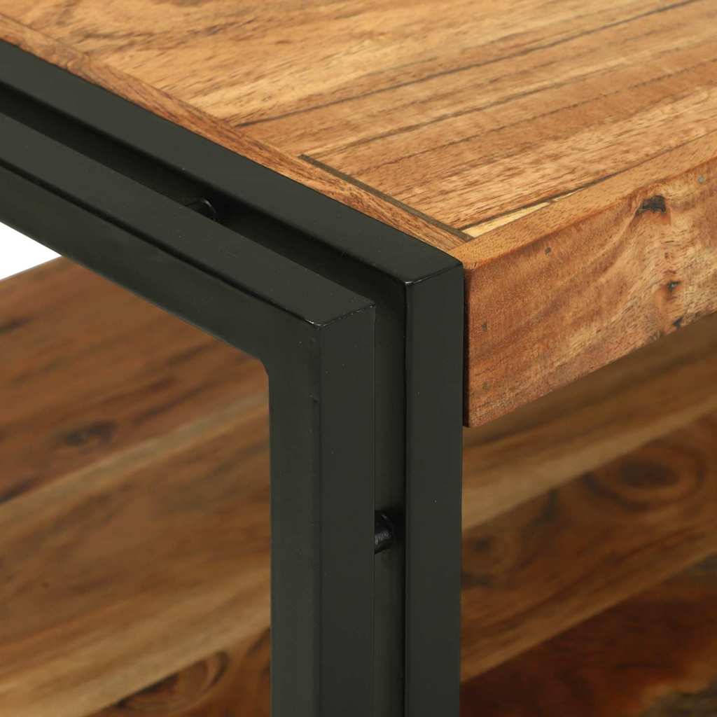 Kaffebord Brun 120 x 50 x 38 cm Solid akasietre