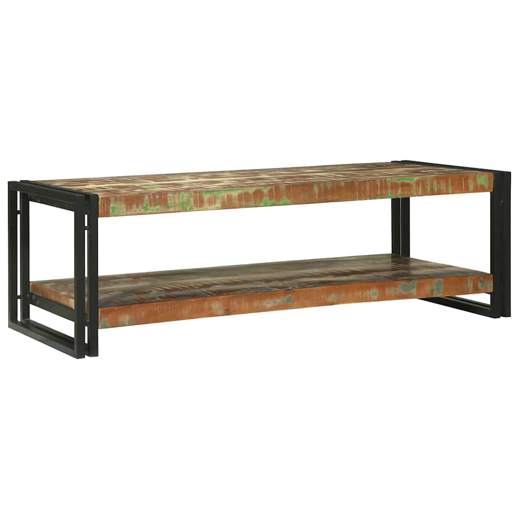 Kaffebord Flerfarget 120 x 50 x 38 cm Massiv Reclaim Tre