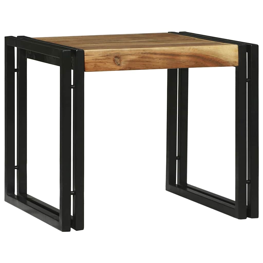 Kaffebord 2 pcs Brun 48 x 40 x 40 cm Solid akasietre
