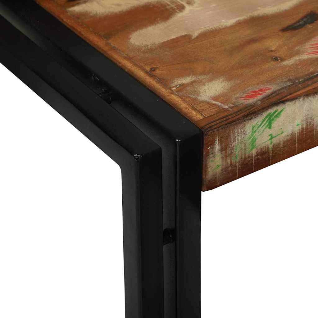Nesting Bord 3 pcs Massiv gjenvunnet tre og metall