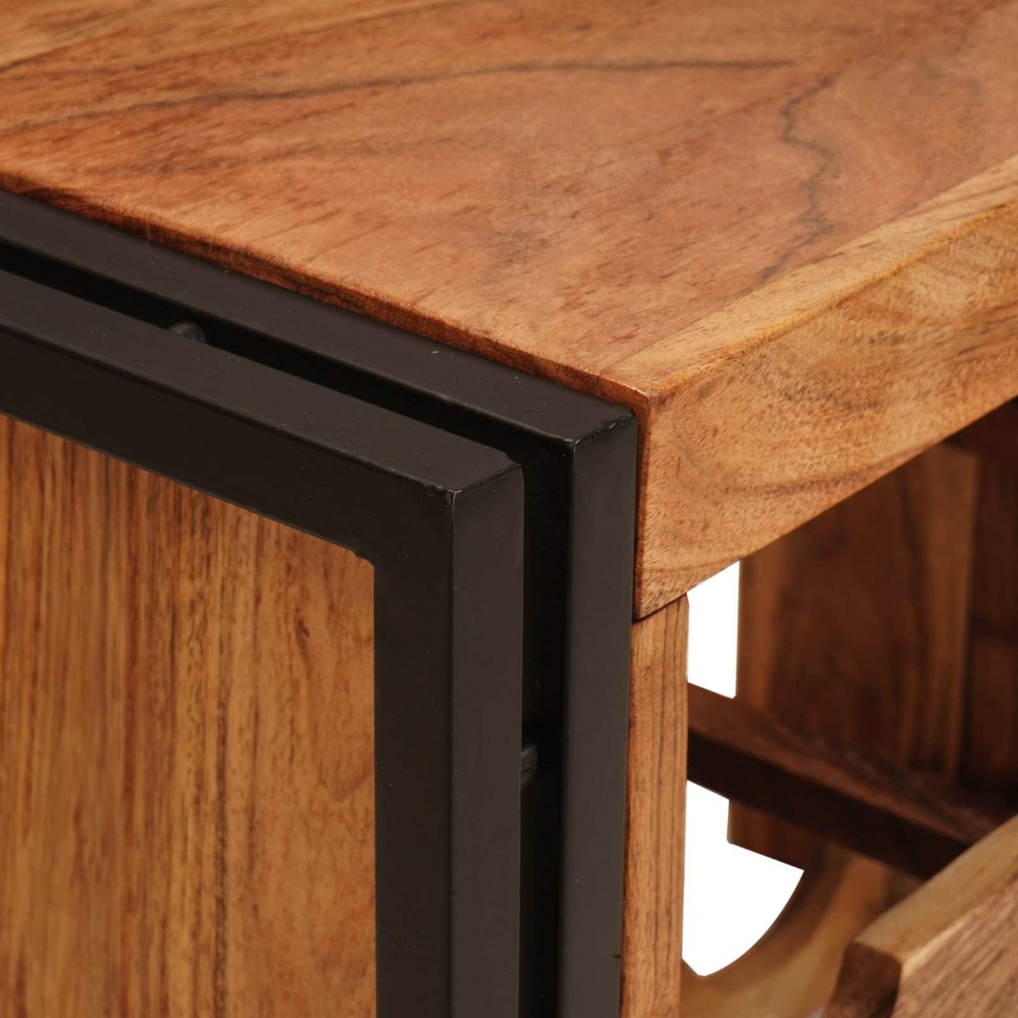 Vinhylle Brun 60 x 45 x 33 cm Solid akasietre