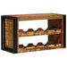 Vinhylle Brun 80 x 45 x 33 cm Massiv gjenbrukt treverk