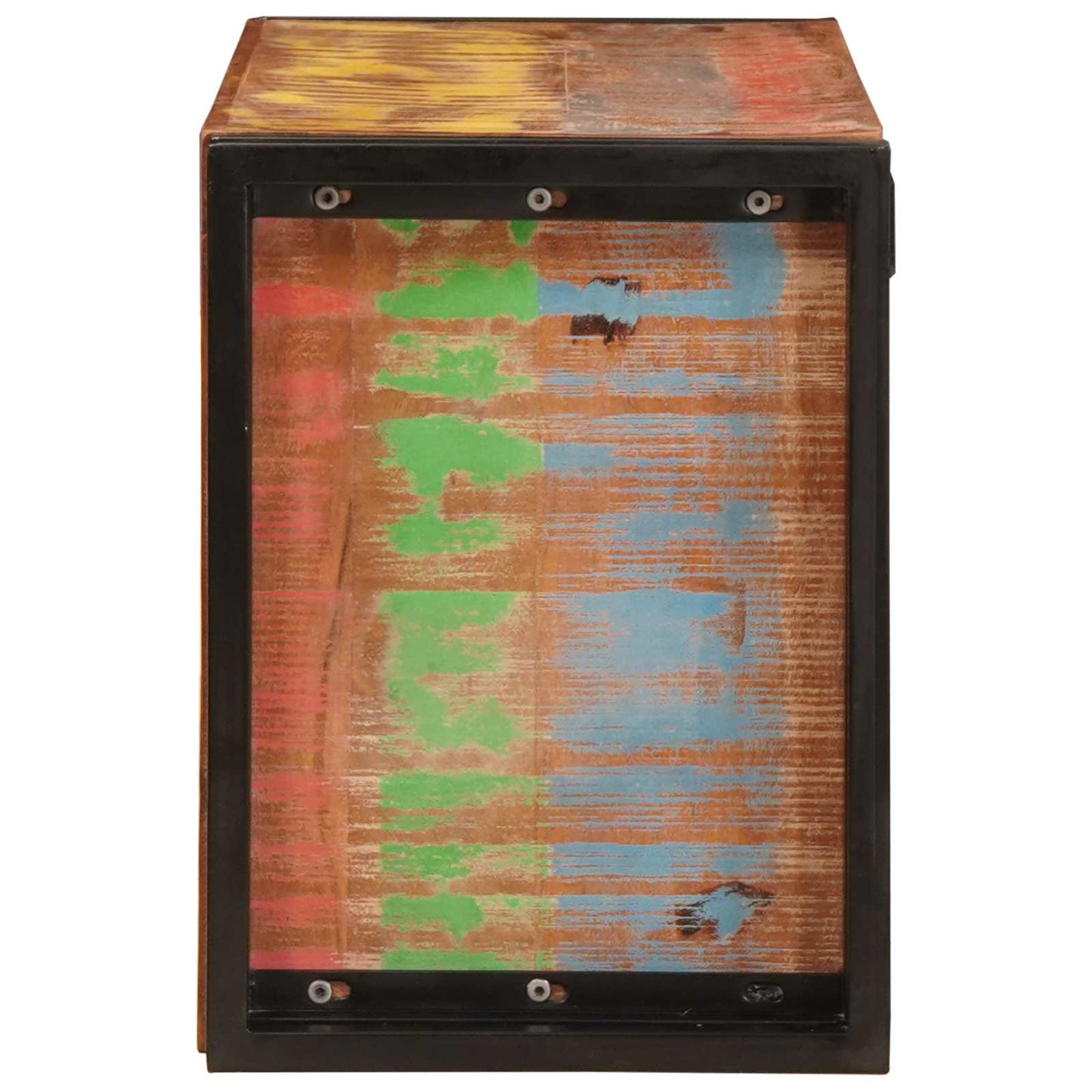 Vinhylle Brun 80 x 45 x 33 cm Massiv gjenbrukt treverk