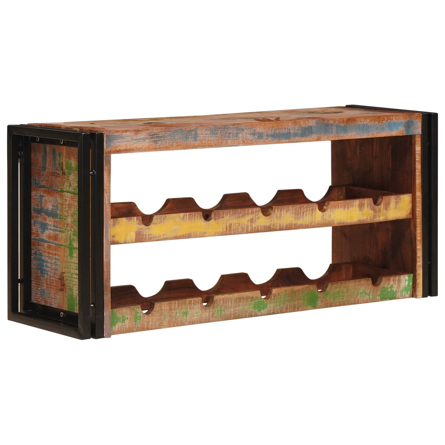 Vinhylle Brun 100 x 45 x 33 cm Massiv gjenbrukt treverk