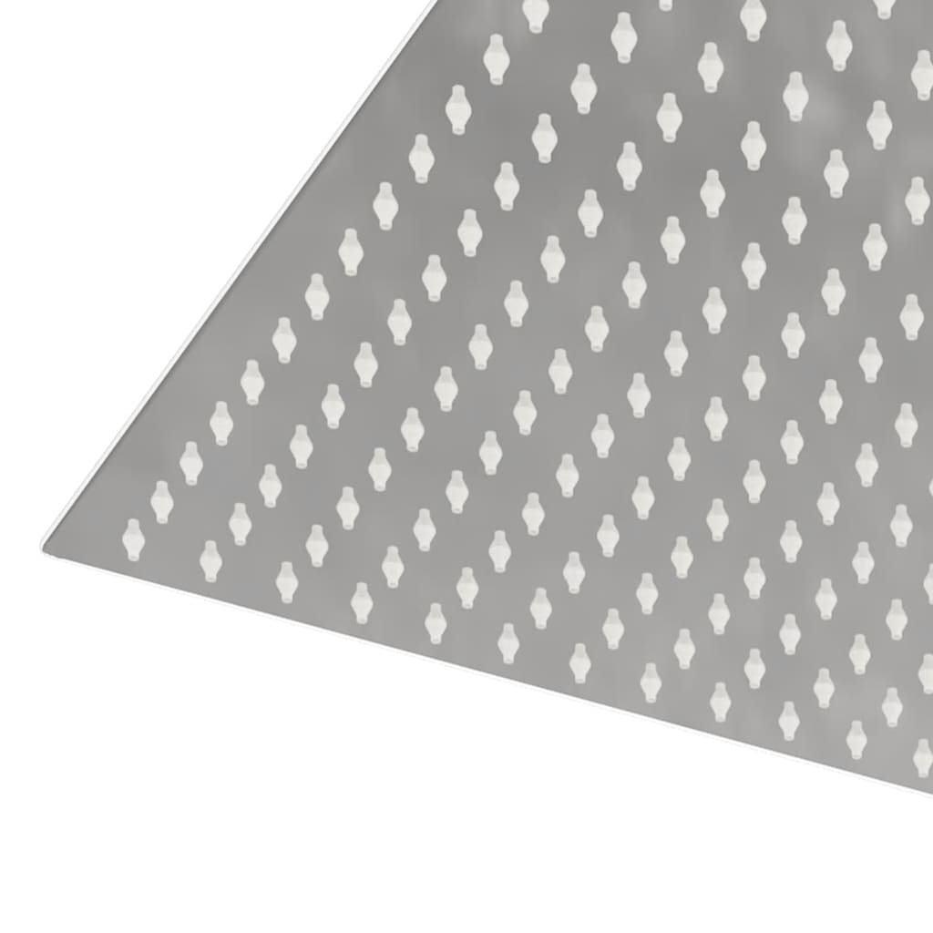 Regndusjhode rustfritt stål 304 40x40 cm firkantet