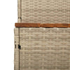 Badestamp trinn beige 100x50x50,5 cm polyrotting&heltre akasie