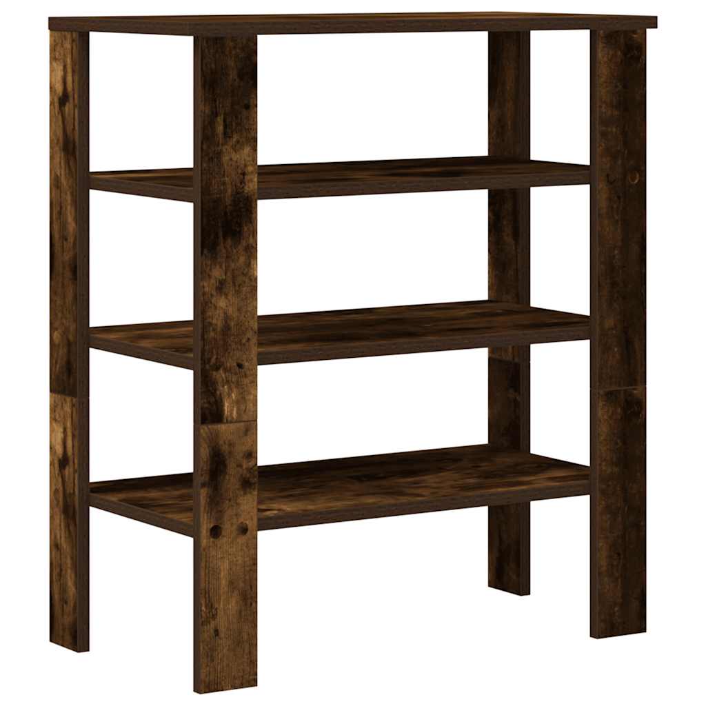 Skohylle røkt eik 61x32x70 cm konstruert tre
