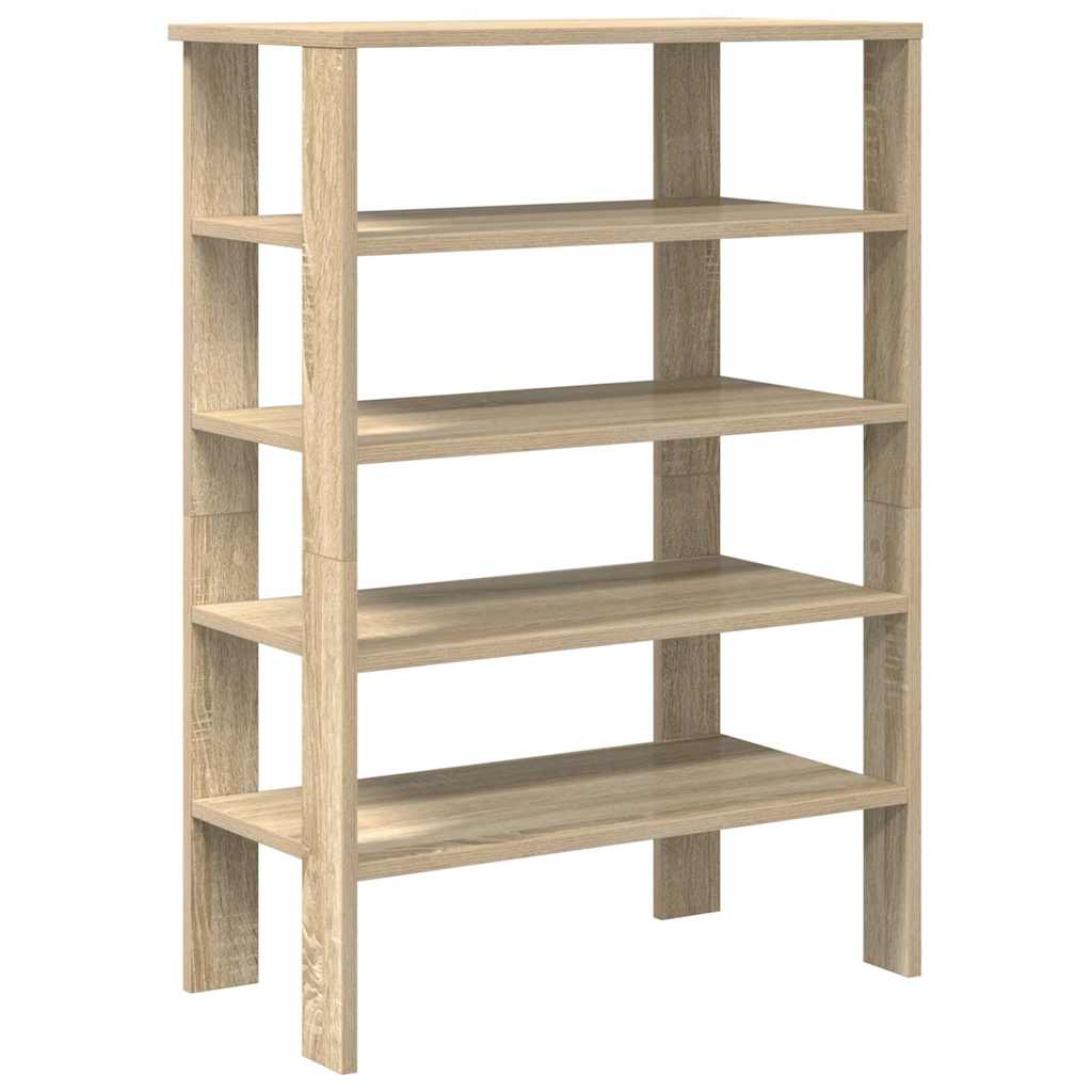 Skohylle sonoma eik 61x32x87,5 cm konstruert tre