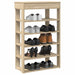 Skohylle sonoma eik 60x30x98 cm konstruert tre