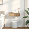 Vegghylle med skuffer artisian eik 60x28x15 cm konstruert tre
