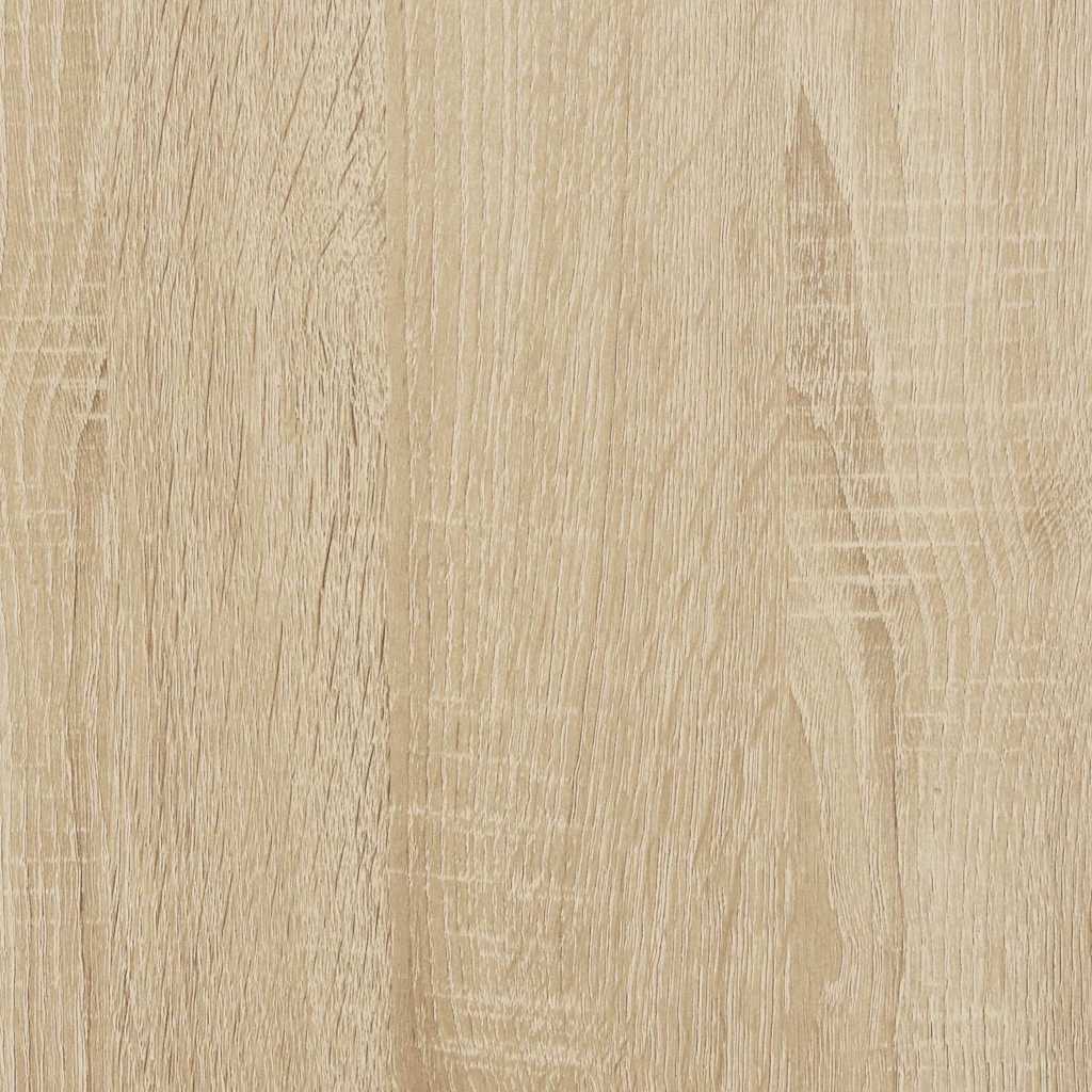 Vegghylle med skuffer sonoma eik 80x34x17 cm konstruert tre
