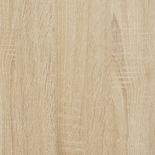 Vegghylle med skuffer sonoma eik 80x34x17 cm konstruert tre