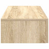 Vegghylle med skuffer sonoma eik 80x33x17 cm konstruert tre