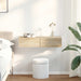 Vegghylle med skuffer sonoma eik 80x33x17 cm konstruert tre vidaXL