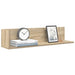 Veggskap 2 stk sonoma eik 75x16,5x16,5 cm konstruert tre vidaXL