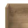 Vegghyller 2 stk artisan eik 75x16,5x16,5 cm konstruert tre