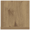 Vegghyller 2 stk artisan eik 100x16,5x16,5 cm konstruert tre