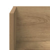 Vegghyller 2 stk artisan eik 100x16,5x16,5 cm konstruert tre