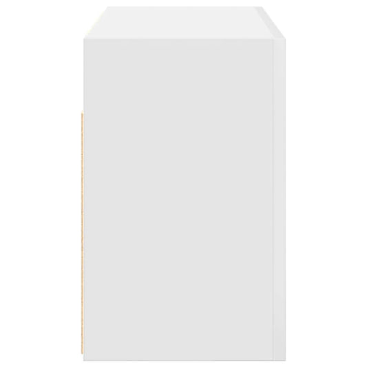 Veggskap til baderom hvit 60x25x40 cm konstruert tre