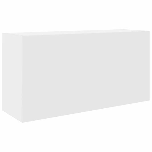 Veggskap til baderom hvit 80x25x40 cm konstruert tre vidaXL