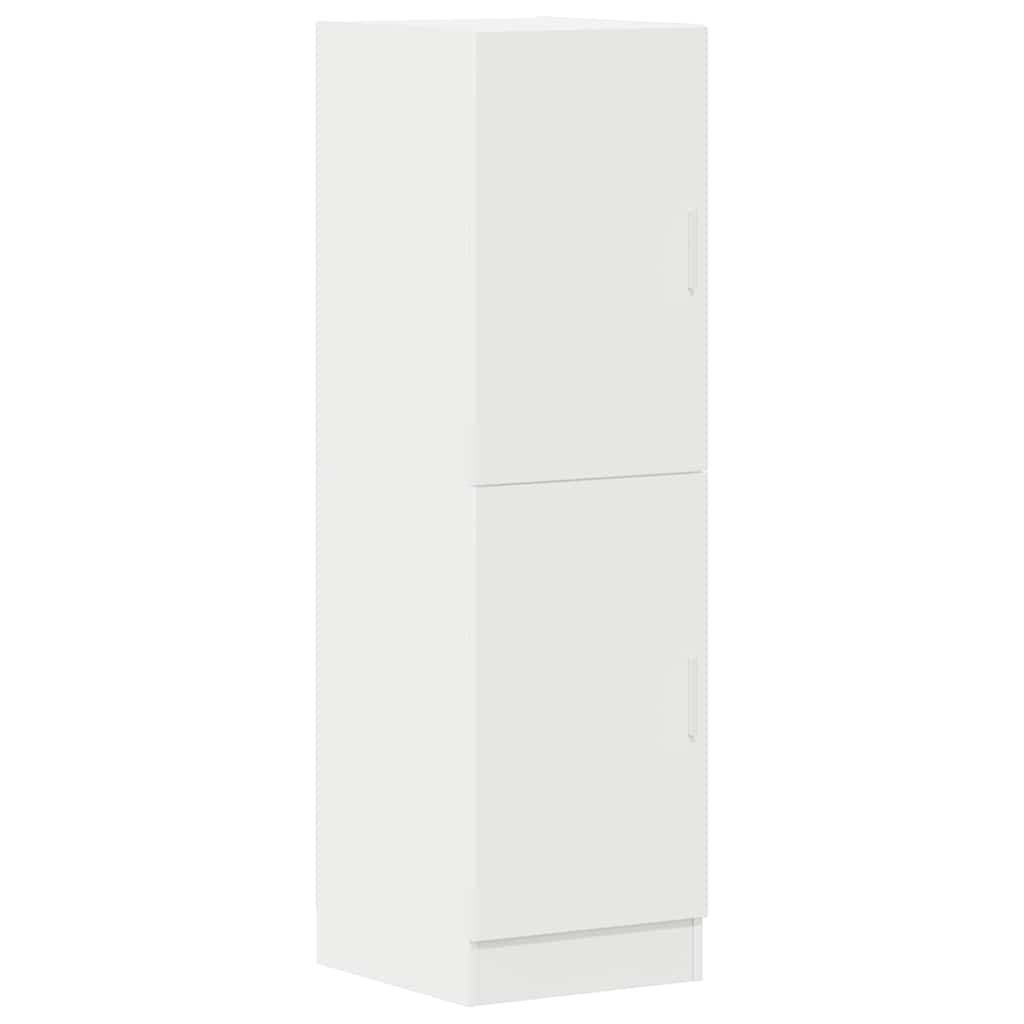 Kjøkkenskap hvit 38x41,5x131,5 cm konstruert tre
