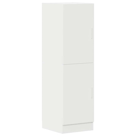 Kjøkkenskap hvit 38x41,5x131,5 cm konstruert tre