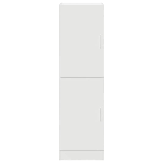 Kjøkkenskap hvit 38x41,5x131,5 cm konstruert tre