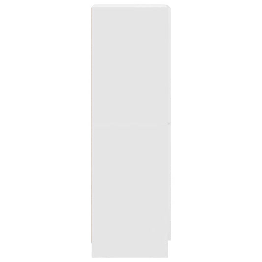Kjøkkenskap hvit 38x41,5x131,5 cm konstruert tre