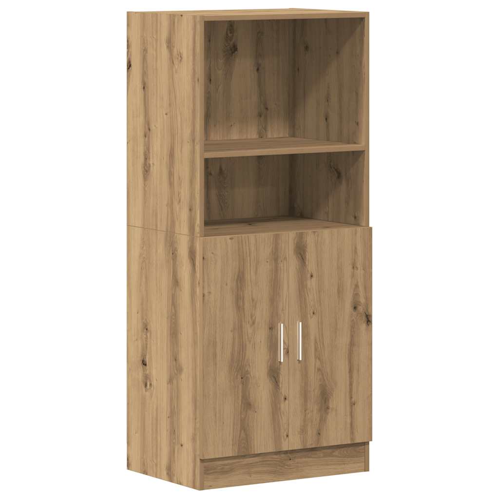Kjøkkenskap artisan eik 57x41,5x131,5 cm konstruert tre