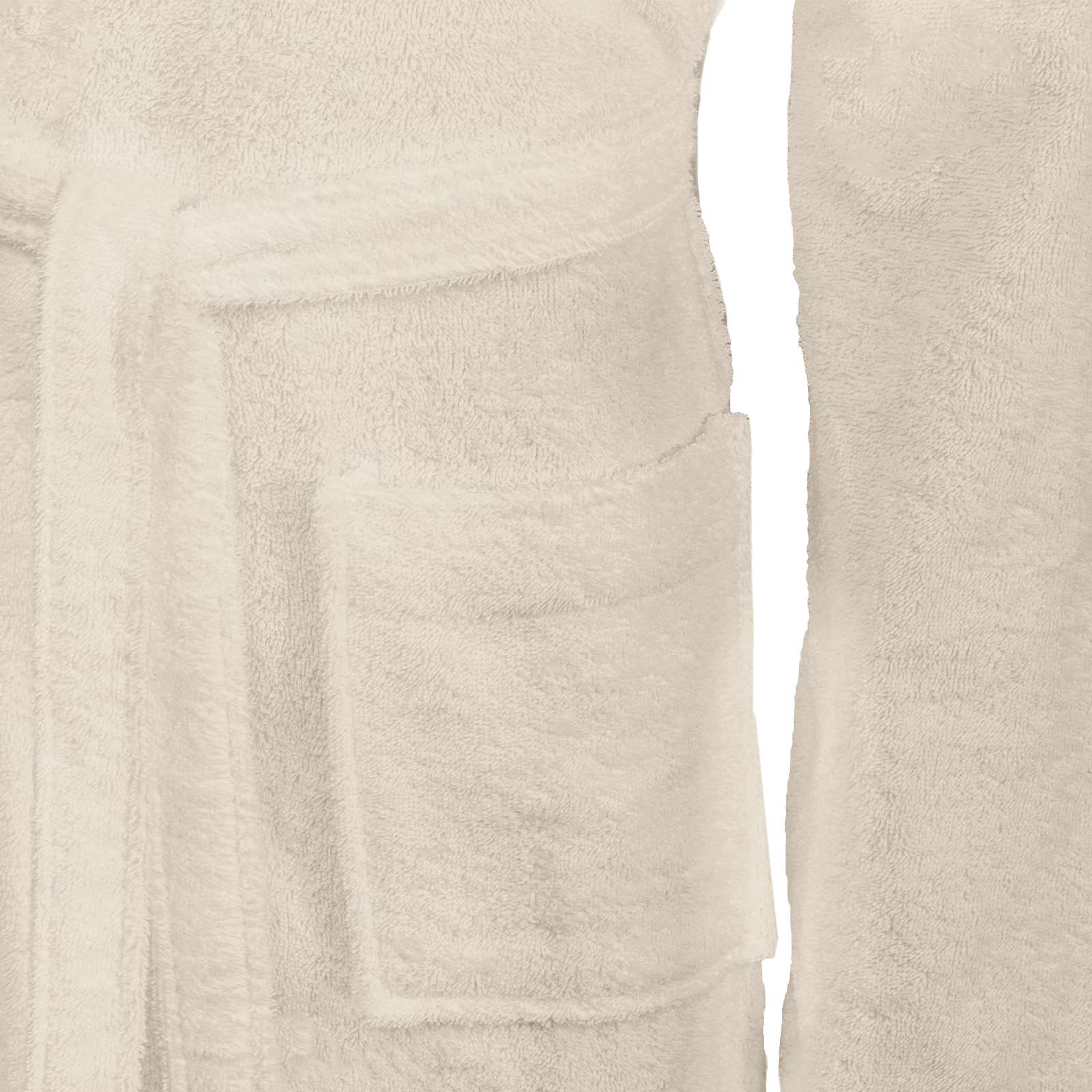 Badekåpe KINN Krem XXXL Bomull vidaXL