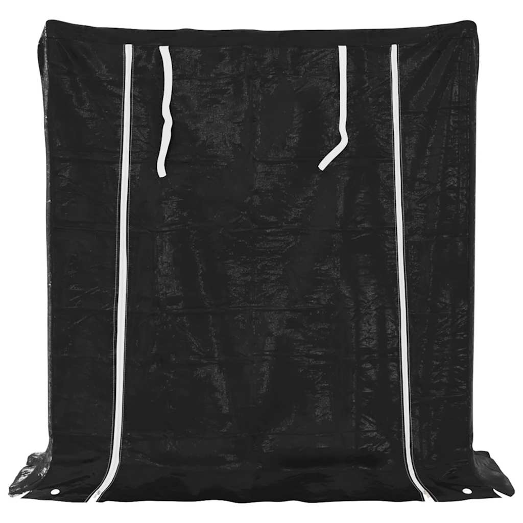 Vedstativ med ståltråd 100,5x40,5x110,5 cm galvanisert stål