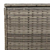 Uteputeboks grå 100x55x55,5 cm polyrotting