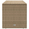 Uteputeboks beige 100x55x55,5 cm polyrotting