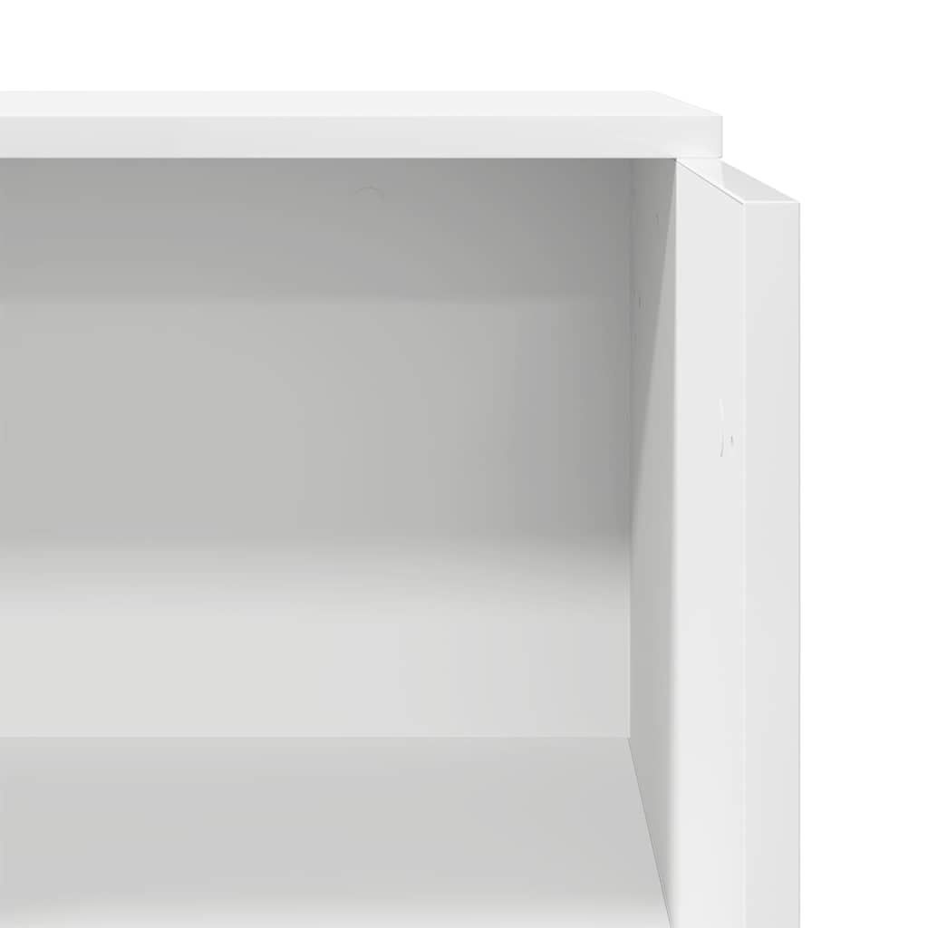 Resepsjonsdisk hvit 55x50x103,5 cm konstruert tre
