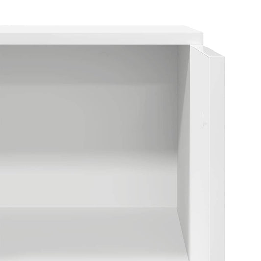 Resepsjonsdisk hvit 55x50x103,5 cm konstruert tre