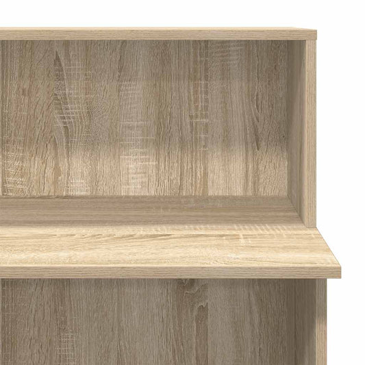 Resepsjonsdisk Sonoma eik 100x50x103,5 cm konstruert tre