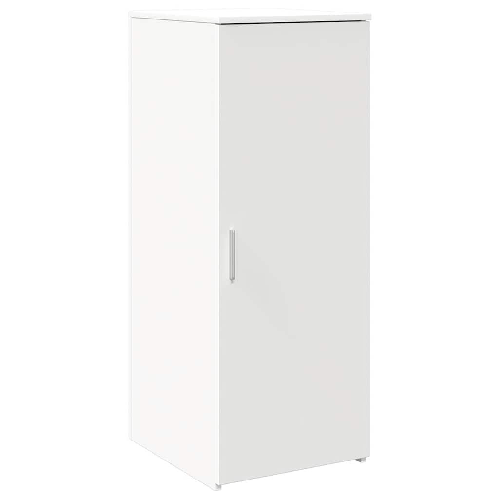 Oppbevaringsskap hvit 40x45x103,5 cm konstruert tre
