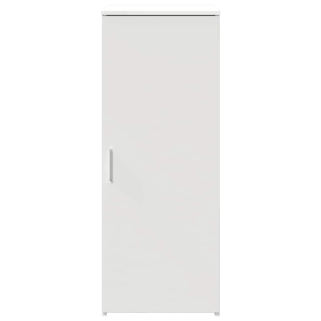 Oppbevaringsskap hvit 40x45x103,5 cm konstruert tre