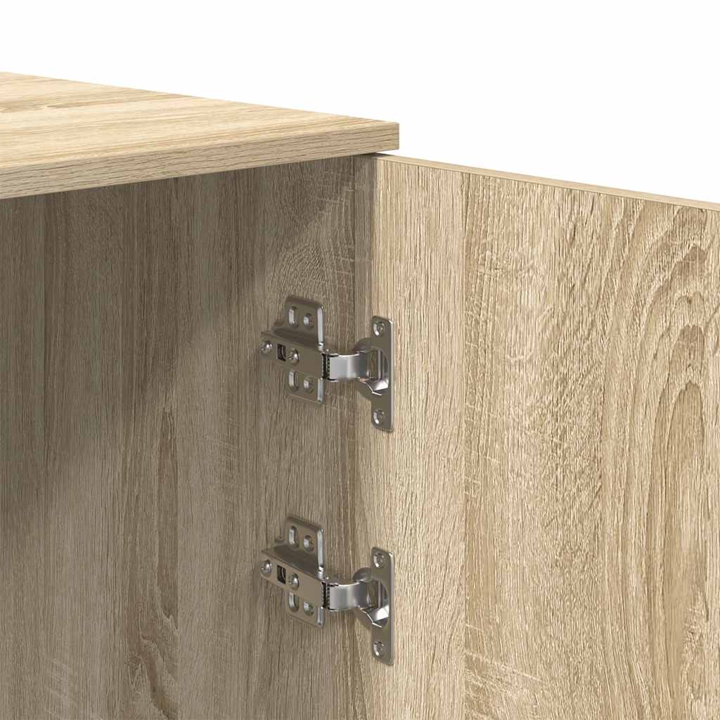 Oppbevaringsskap sonoma eik 40x45x103,5 cm konstruert tre