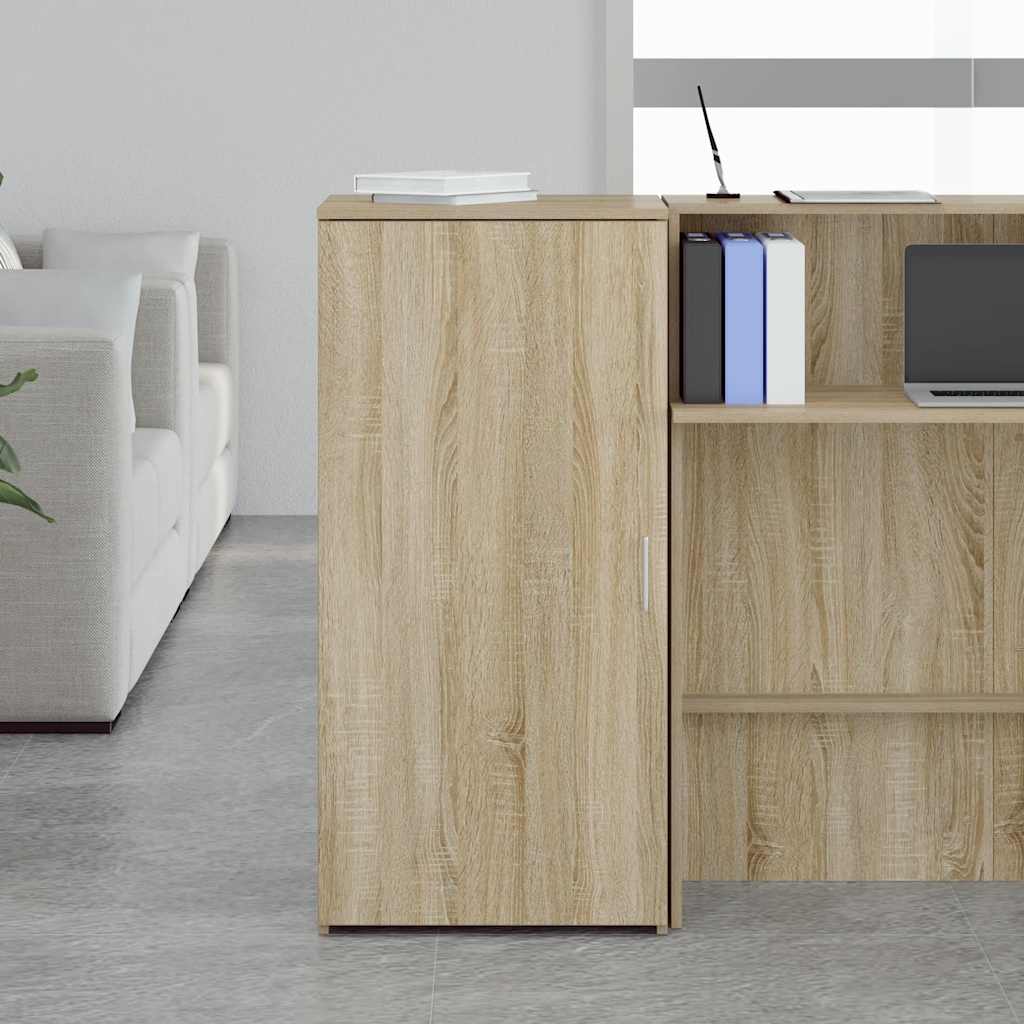 Oppbevaringsskap sonoma eik 50x45x103,5 cm konstruert tre