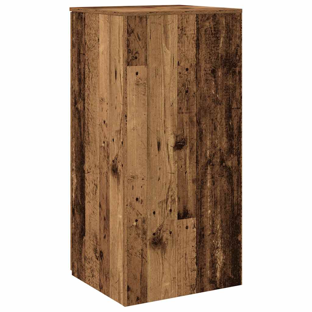 Oppbevaringsskap gammelt tre 50x45x103,5 cm konstruert tre