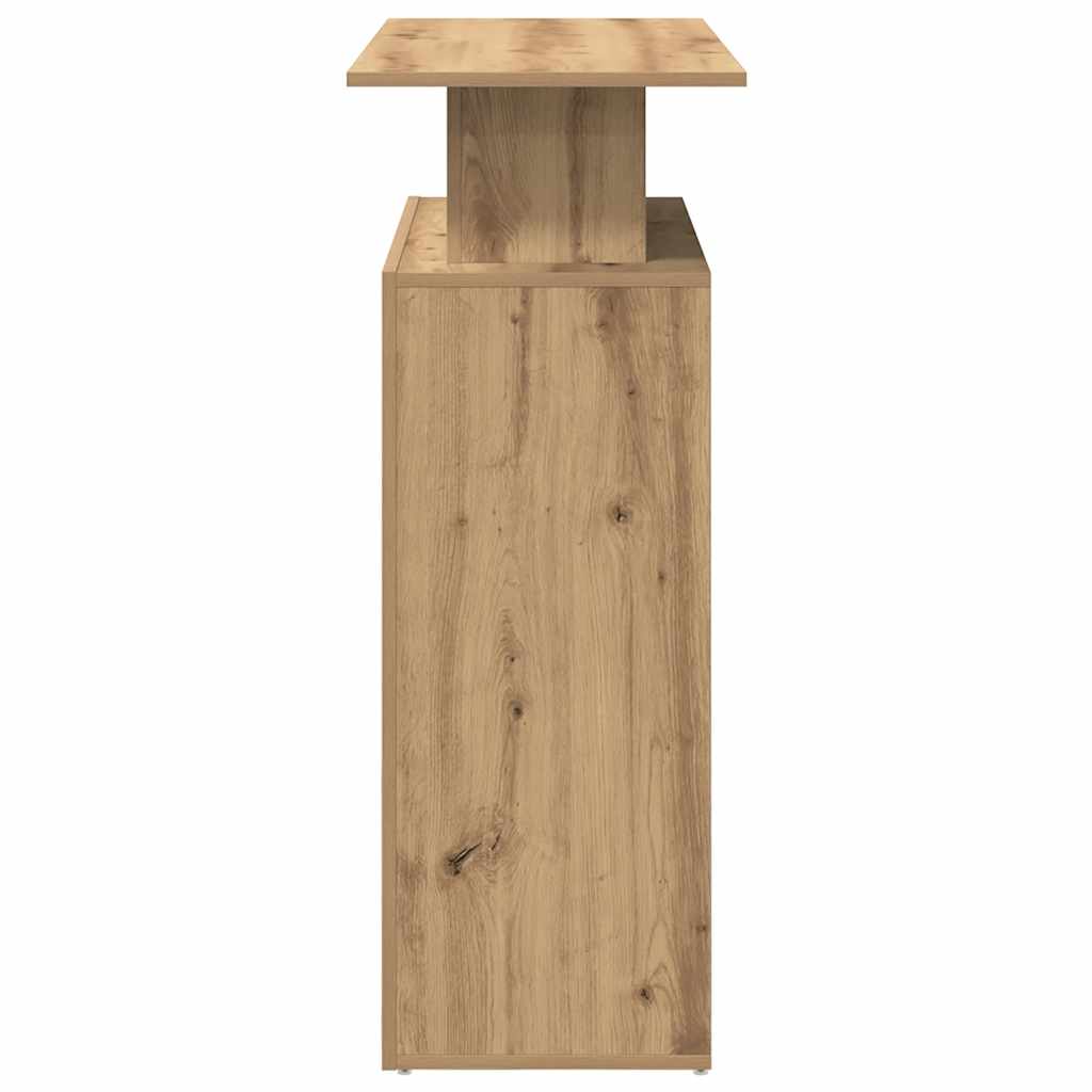 Resepsjonspult artisan eik 100x40x104 cm konstruert tre