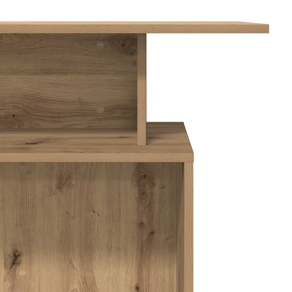 Resepsjonspult artisan eik 100x40x104 cm konstruert tre