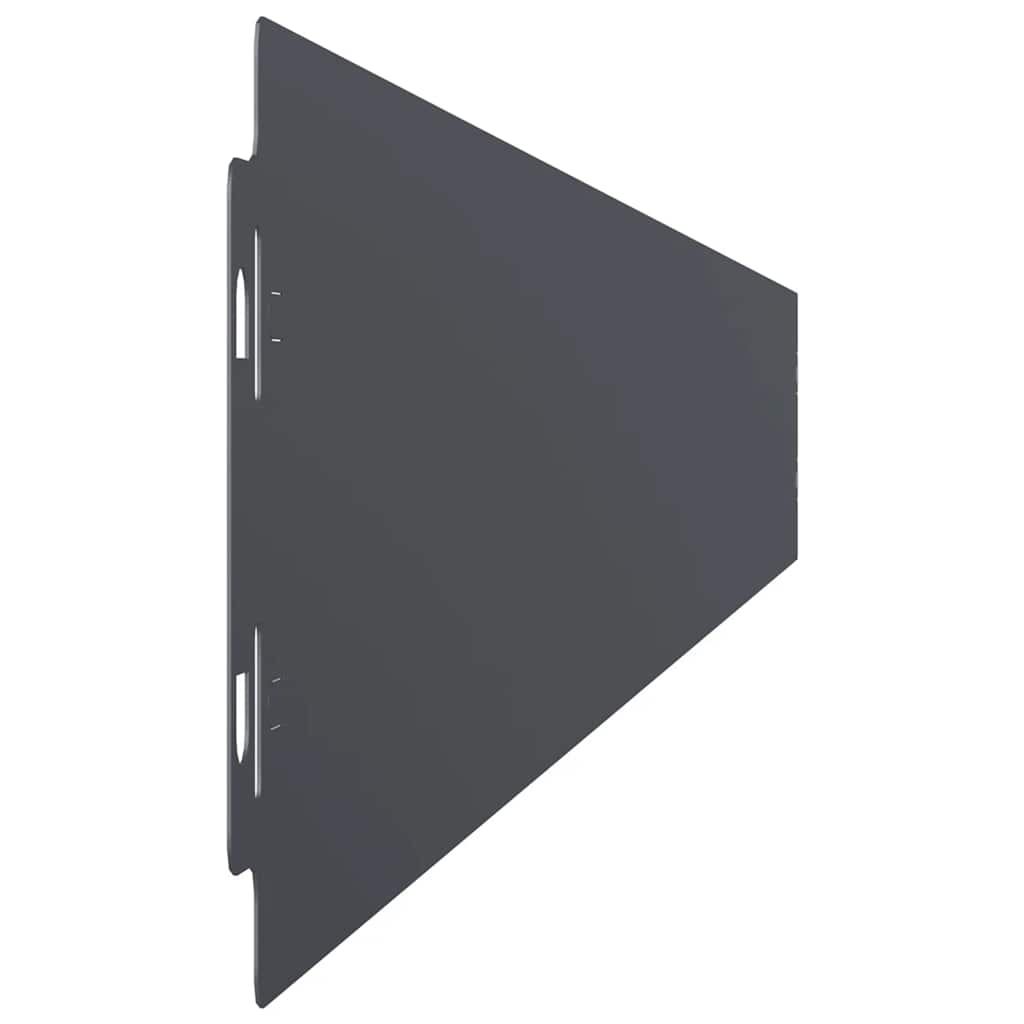 Plenkanter 50 stk antrasitt 10x103 cm kaldvalset stål